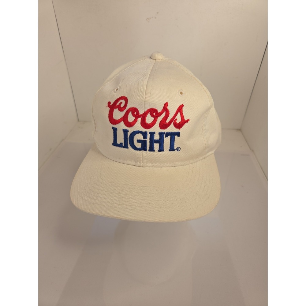 Vintage YoungAn Coors Light Embroidered Snapback Hat